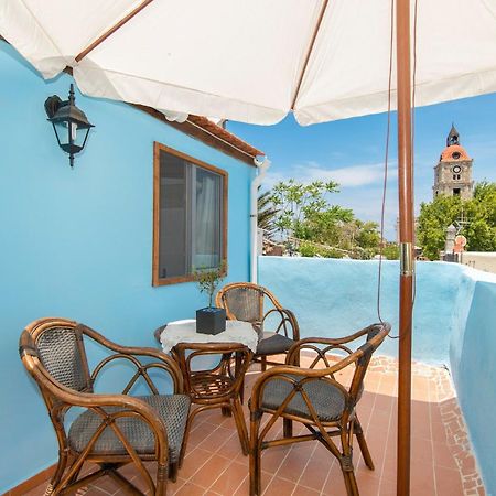 Old Town Roloi House Villa Rhodes City Dış mekan fotoğraf