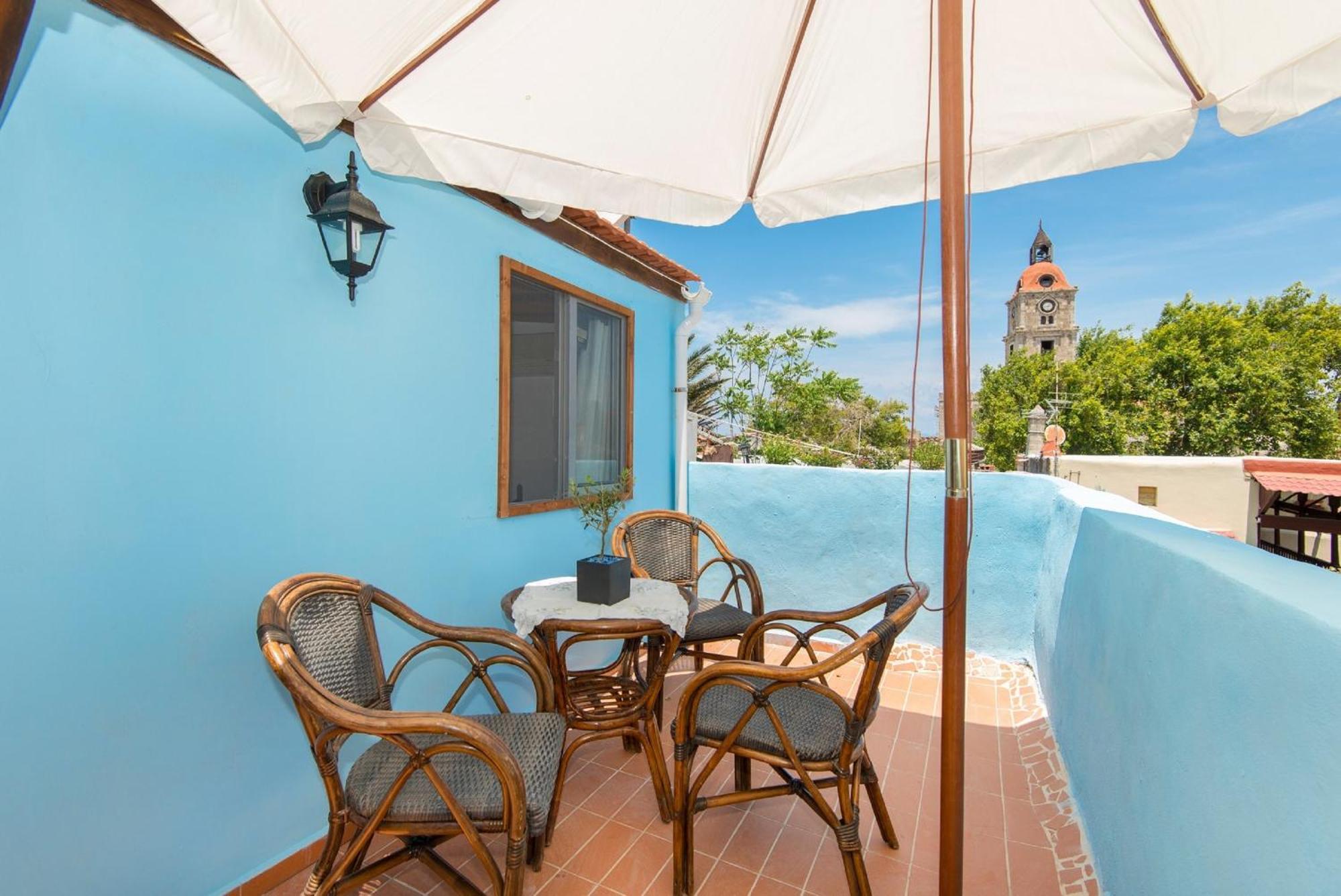 Old Town Roloi House Villa Rhodes City Dış mekan fotoğraf