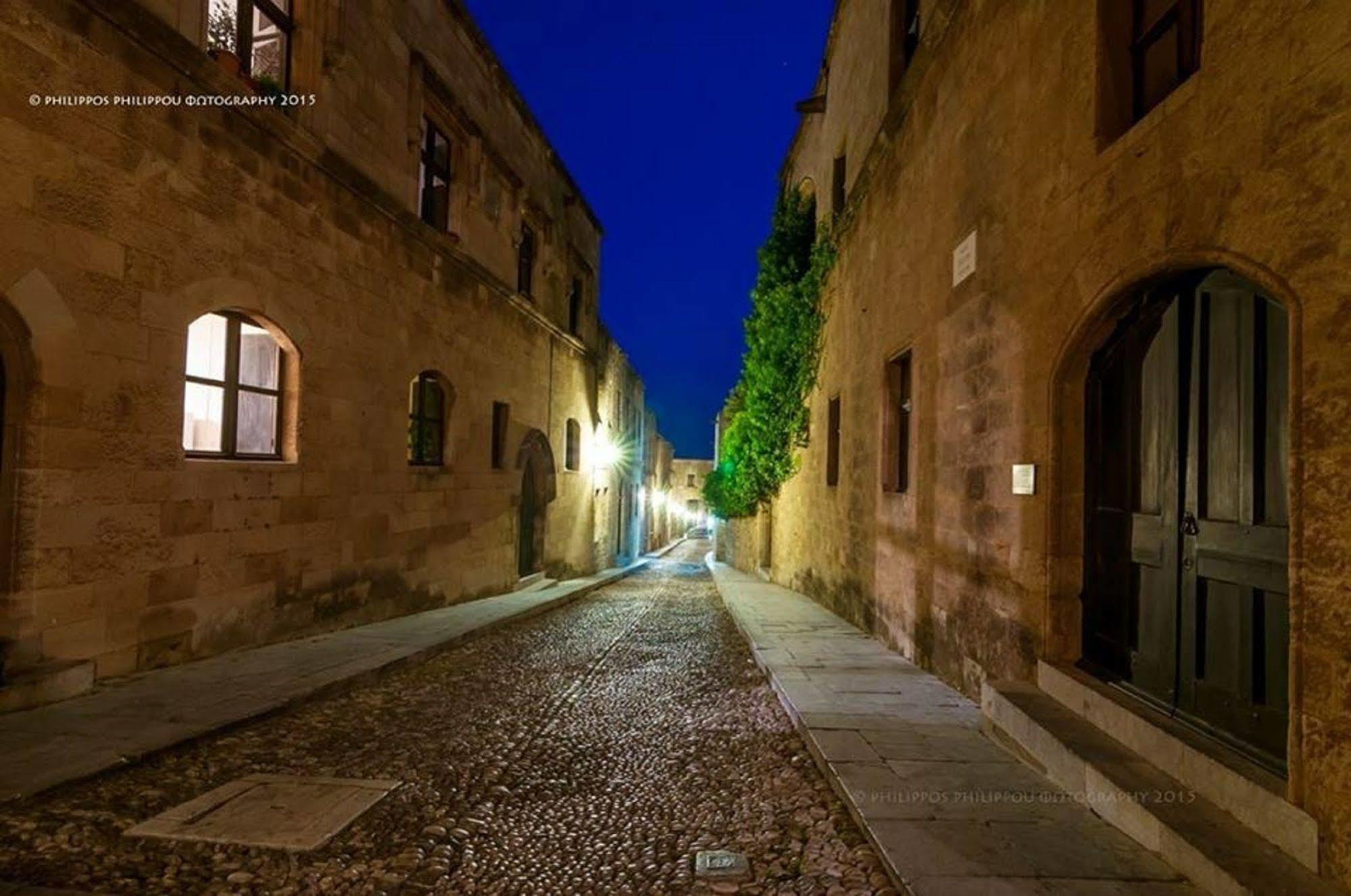 Old Town Roloi House Villa Rhodes City Dış mekan fotoğraf
