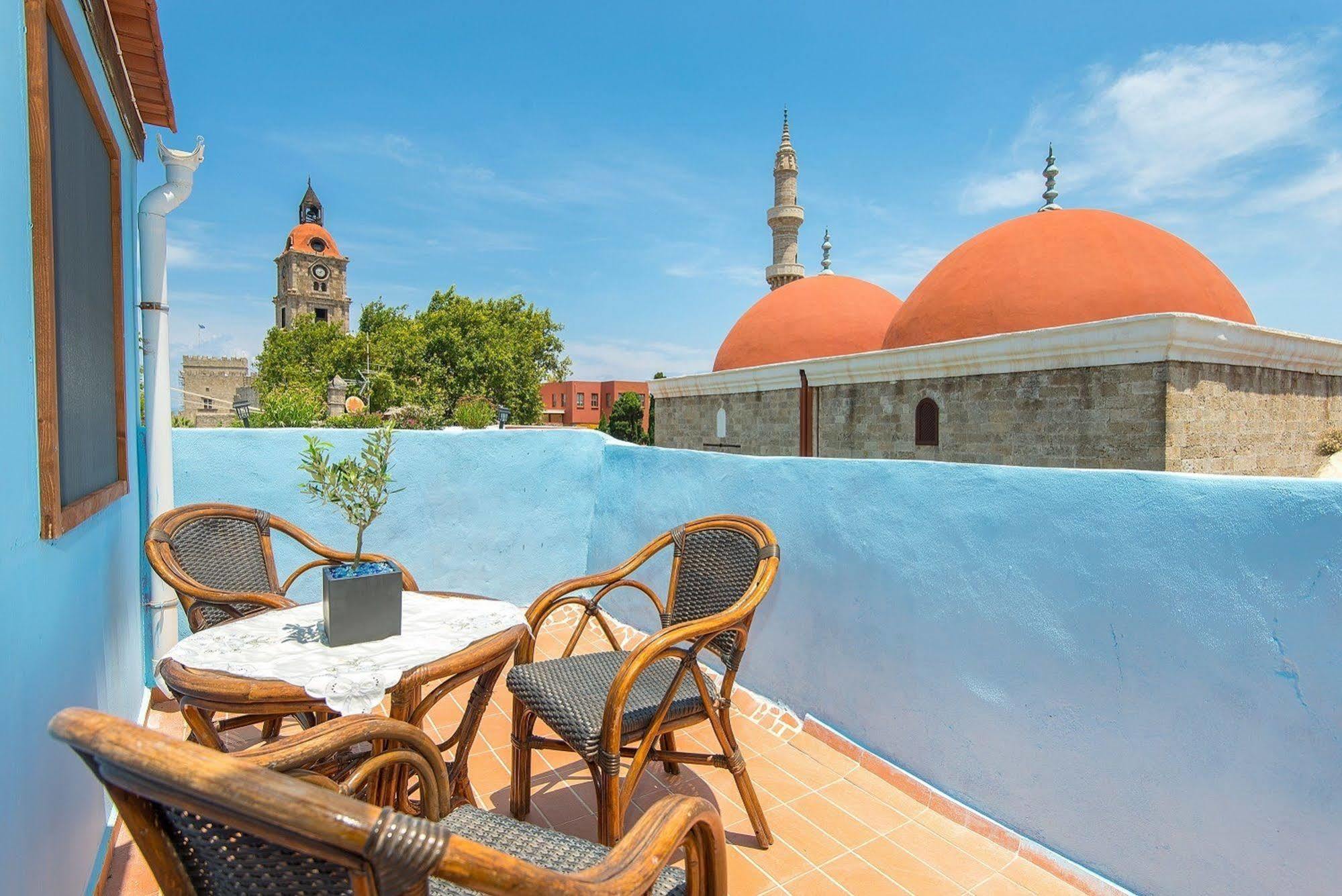 Old Town Roloi House Villa Rhodes City Dış mekan fotoğraf