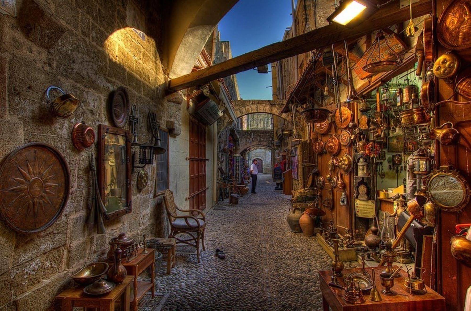 Old Town Roloi House Villa Rhodes City Dış mekan fotoğraf