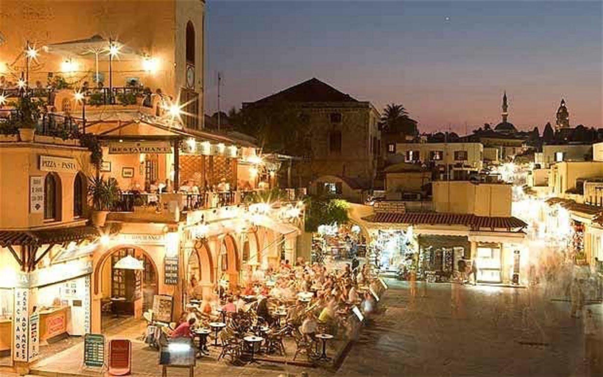 Old Town Roloi House Villa Rhodes City Dış mekan fotoğraf
